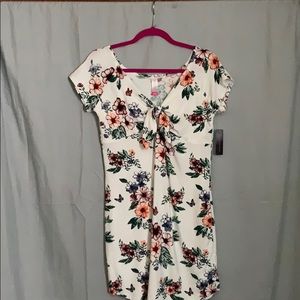 No Boundaries floral mid length dress =XL